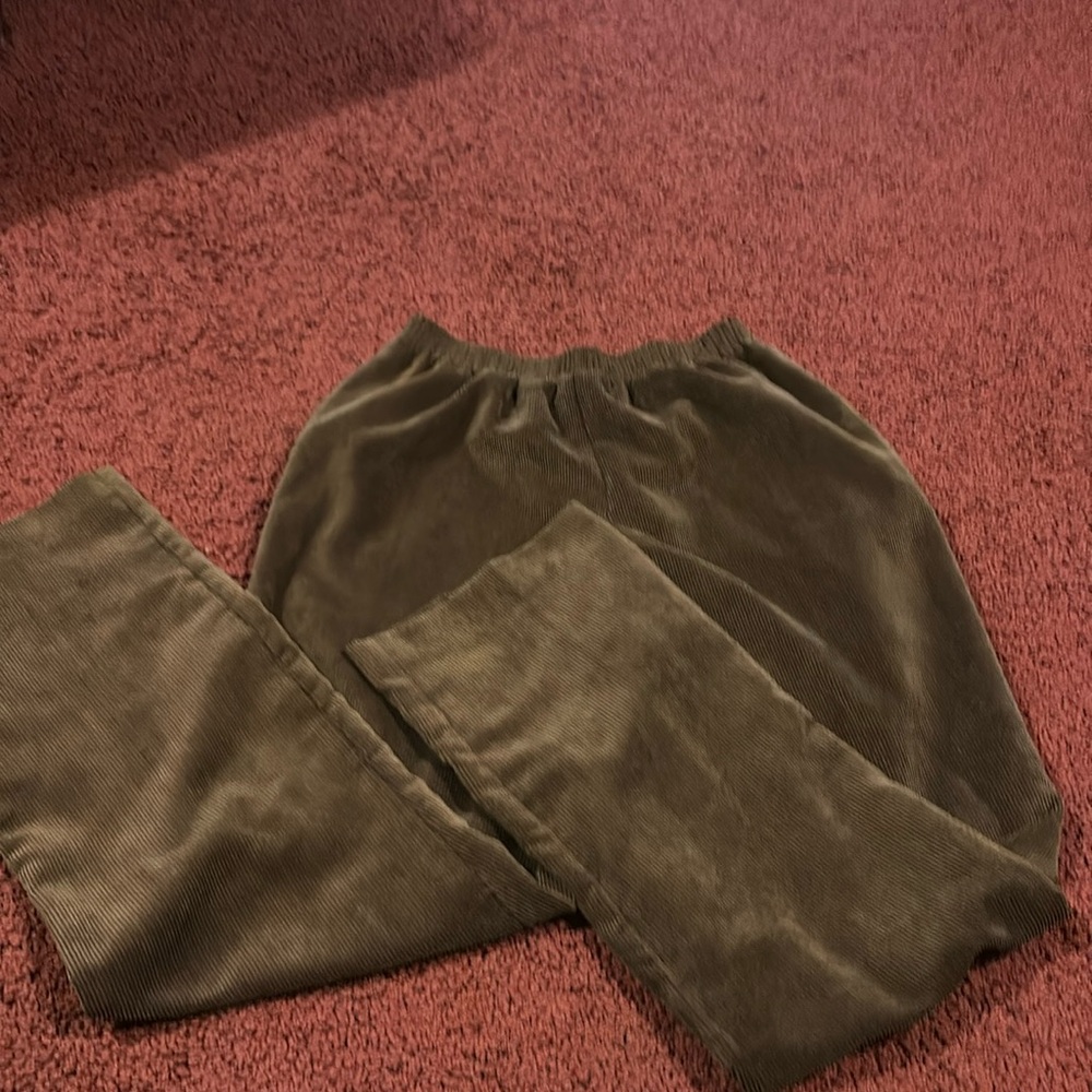 brown corduroy pants